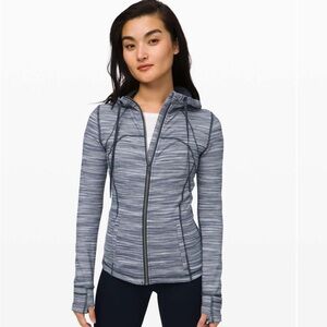 Lululemon Define Jacket Gray Size 4 Zip Up Lightweight Activewear NWOT